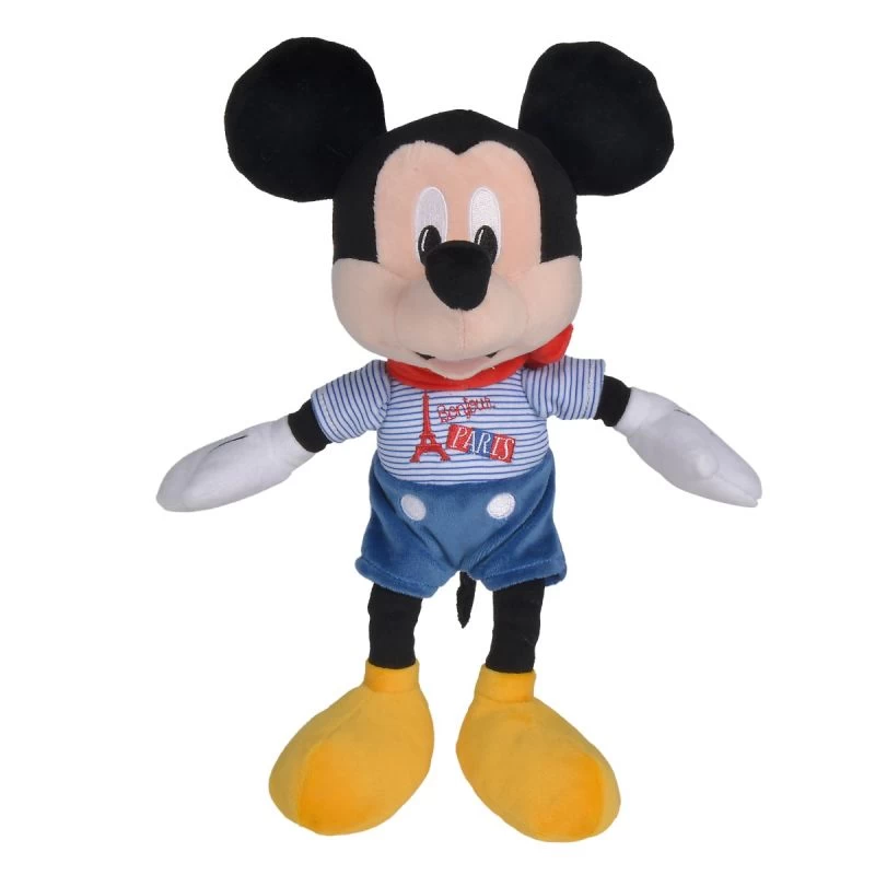 Disney Mickey La Souris Peluche Bonjour Paris 25 Cm 2 Disney Mickey La Souris Peluche Bonjour Paris 25 Cm – Image 2