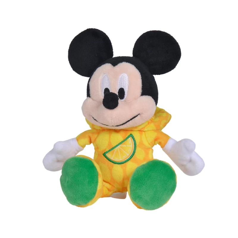 Disney Mickey La Souris Mini Peluche Citron Jaune 15 Cm 2 Disney Mickey La Souris Mini Peluche Citron Jaune 15 Cm – Image 2