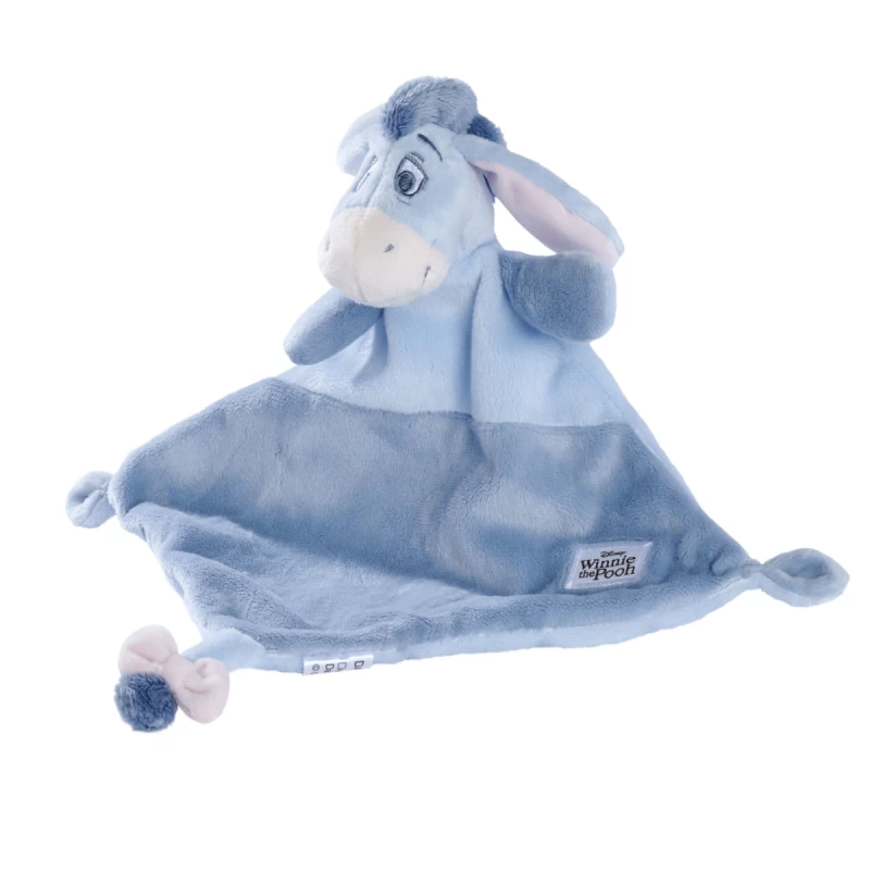 Disney - Bourriquet L'âne - Doudou Plat Bleu 25 Cm 3 Disney - Bourriquet L'âne - Doudou Plat Bleu 25 Cm – Image 3