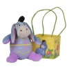 Disney Bourriquet L'âne Mini Peluche Pâques Oeuf Violet 20 Cm