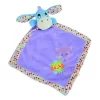 Disney Bourriquet L'âne Doudou Plat Losange Violet Fleur Oiseau