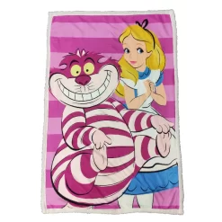 Disney 16 Disney -Disney chat20du20cheshire20plaid20sherpa2015020x2010020cm 1
