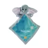 Disney - Dumbo L'éléphant - Doudou Plat Bleu Gris étoile 25 Cm