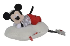 Disney Mickey La Souris Boîte à Musique Nuage Rouge Beige 25 Cm