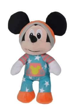Disney Mickey La Souris Mini Peluche Pyjama Bleu 15 Cm