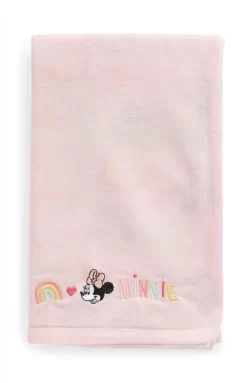 Disney - Minnie La Souris - Couverture Rose 100 X 60 Cm