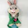 Disney - Panpan Le Lapin - Peluche Dans Sa Couverture Vert Fleur 30 Cm