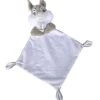 Disney - Panpan Le Lapin - Doudou Plat Gris Blanc Pois 25 Cm