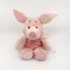 Disney - Porcinet Le Cochon - Mini Peluche Rose Vichy 20 Cm