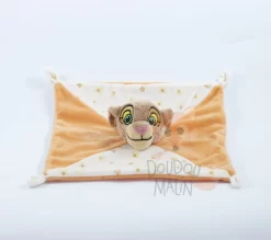 Disney Le Roi Lion Doudou Plat Nala Orange Blanc Fleur 25 Cm