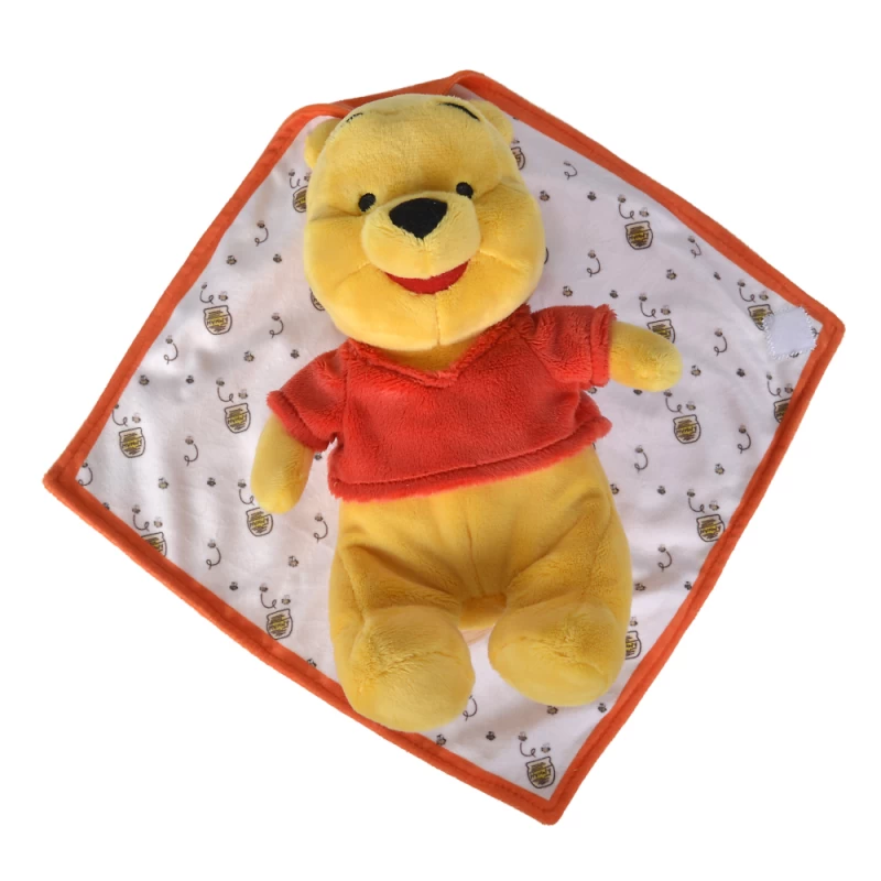 Disney Winnie L'ourson Peluche Dans Sa Couverture Jaune 25 Cm 1 Disney Winnie L'ourson Peluche Dans Sa Couverture Jaune 25 Cm
