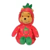 Disney Winnie L'ourson Mini Peluche Fraise Rouge 20 Cm