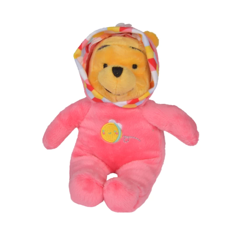 Disney Winnie L'ourson Mini Peluche Pyjama Rose Abeille 20 Cm 1 Disney Winnie L'ourson Mini Peluche Pyjama Rose Abeille 20 Cm