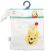Disney Winnie L'ourson Doudou Plat Blanc Jaune